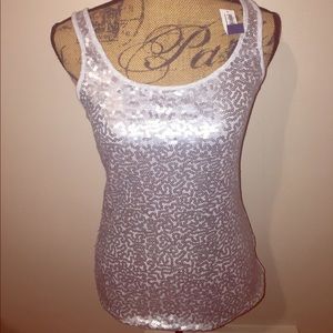 Sequins Tank Top